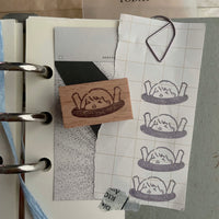 msbulat Rubber Stamp - Welp! / 救命呀！