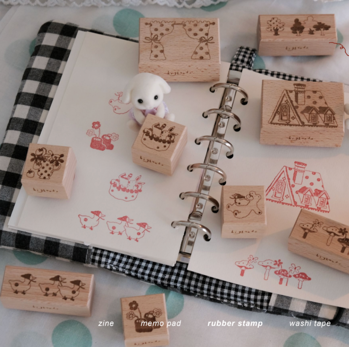 bighands Rubber Stamps - A Wonder Life [9 options]