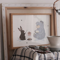 bighands Art Print - (bighands)moments