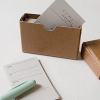 Classiky x Drop Around Letterpress Address Card
