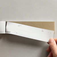 Classiky x Drop Around Receipt Book - English
