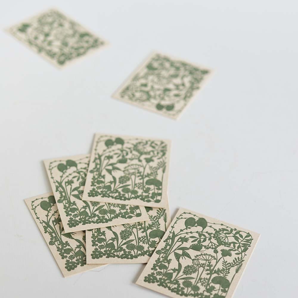 Classiky x ten to sen Letterpress Message Card - Roadside