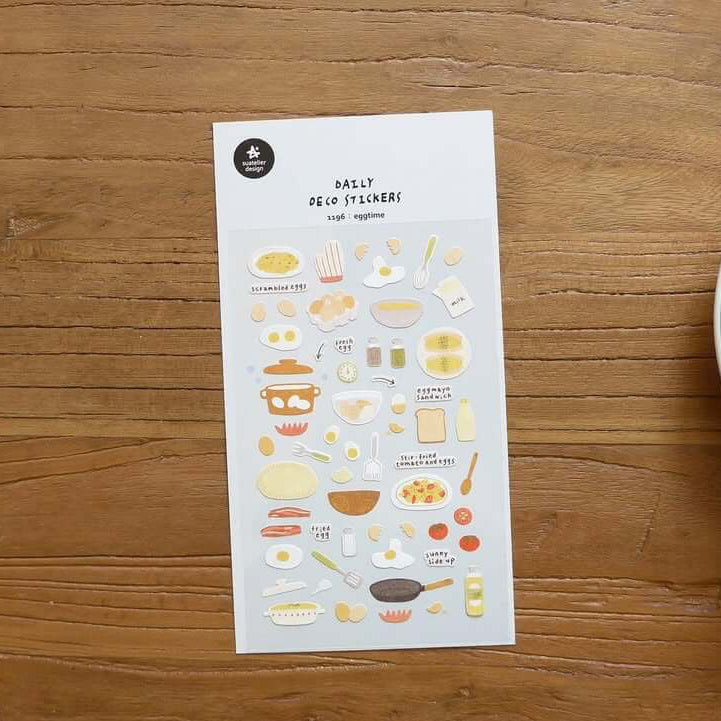Suatelier Sticker - 1196 Eggtime