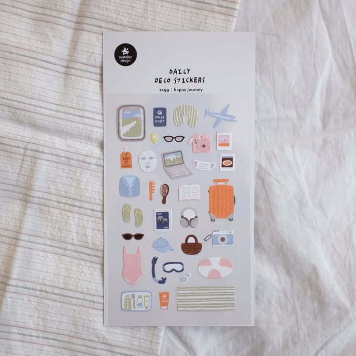 Suatelier Sticker - 1199 Happy Journey