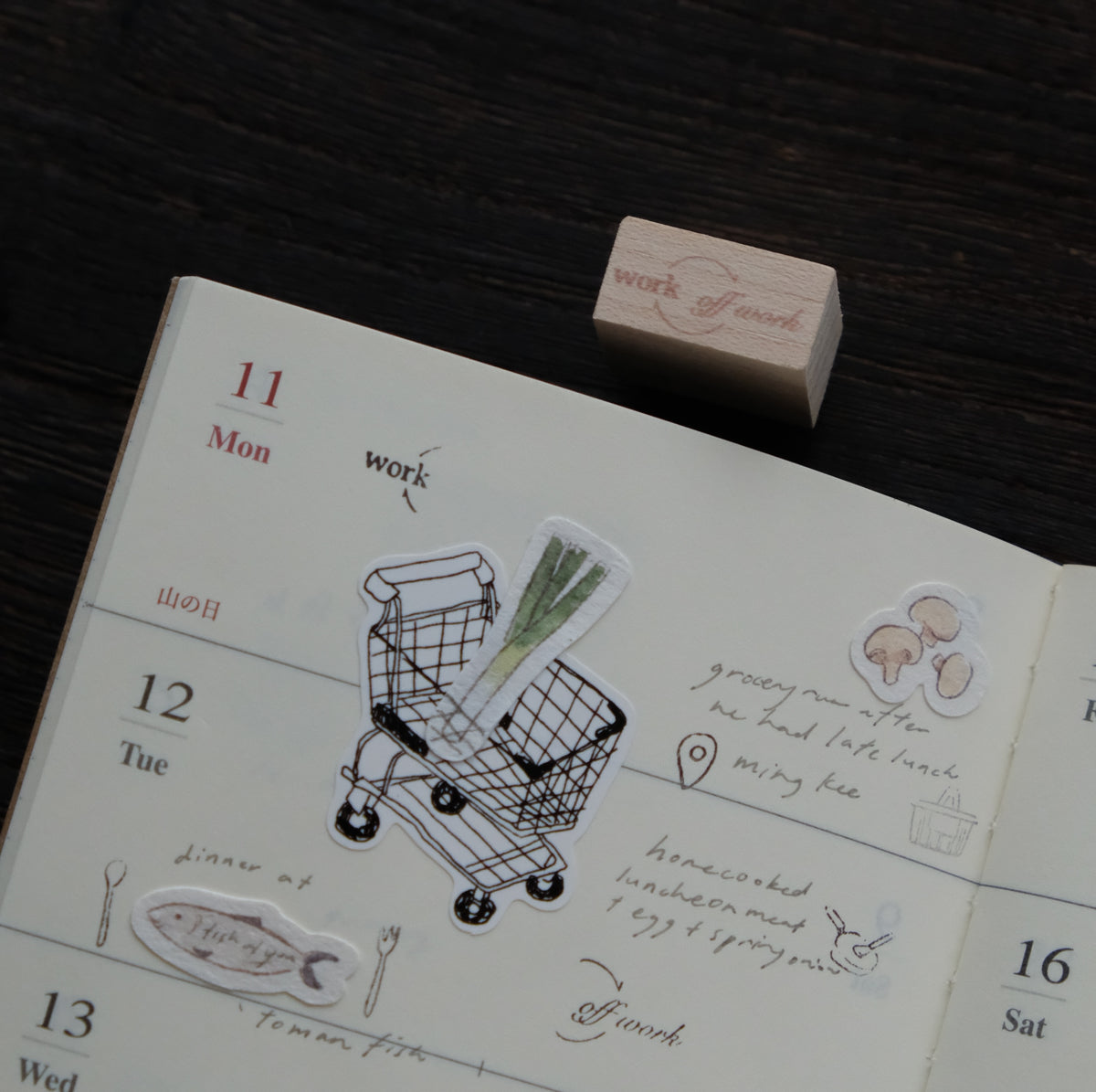 Wenyea's Illustration Sticker - Market Hauls
