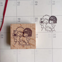 msbulat Rubber Stamp - Kichiak (shutter) / 齐齐拍