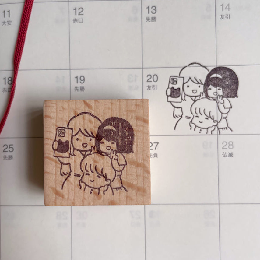 msbulat Rubber Stamp - Kichiak (shutter) / 齐齐拍