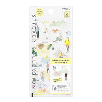 Midori 2-Sheet Sticker - Going Out