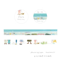 Miki Tamura Washi Tape - Blue and Town