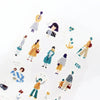 Miki Tamura Washi Sticker - People