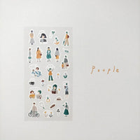 Miki Tamura Washi Sticker - People