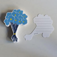 Classiky x Mitsou Die-Cut Memo Cards