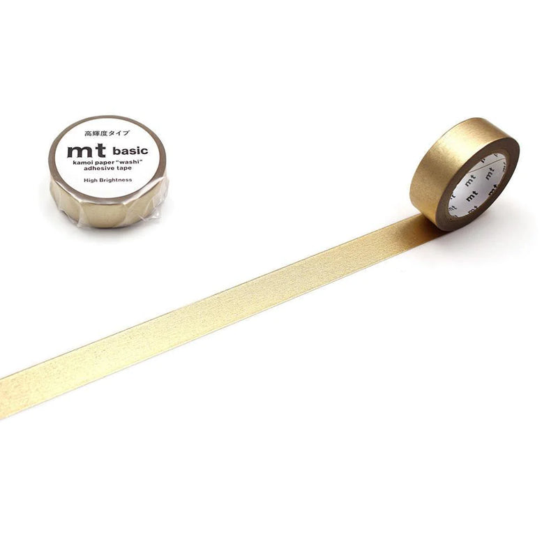 MT Basic Washi Tape - High Brightness Champagne Gold MT01P532