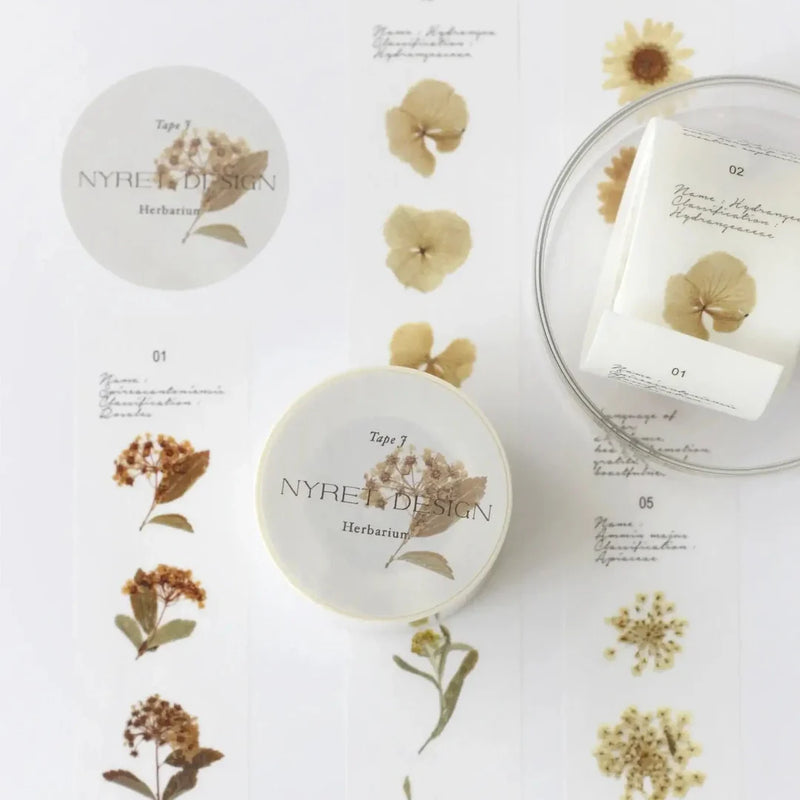 NYRET Washi Tape - J - Herbarium