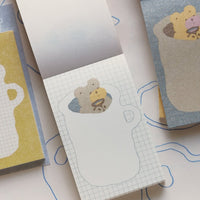 bighands Memo Pad - Rainy Days [5 options]