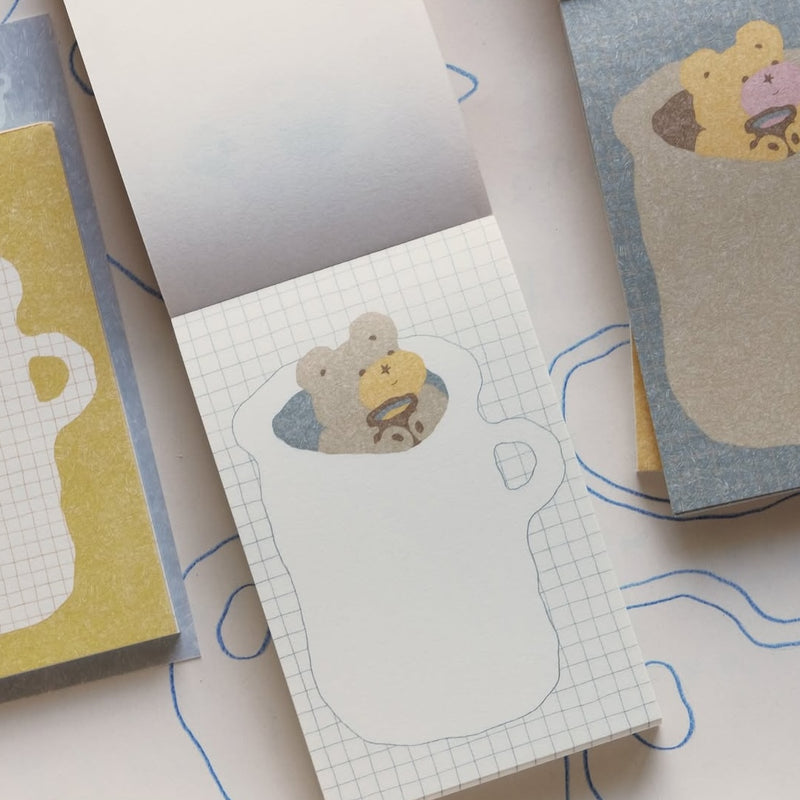 bighands Memo Pad - Rainy Days [5 options]