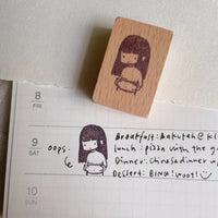 msbulat Rubber Stamp - Self-made meat (tummy) / 自作肉