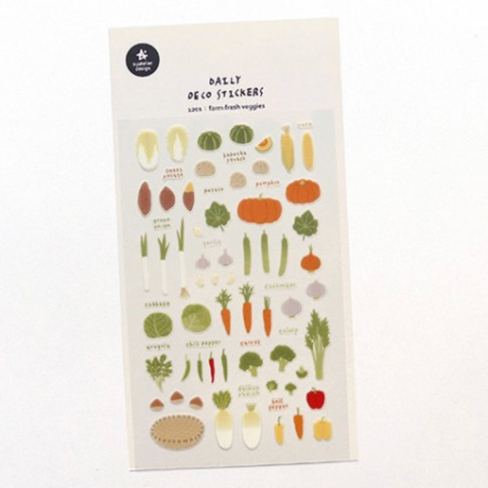 Suatelier Sticker - 1201 Farm Fresh Veggies
