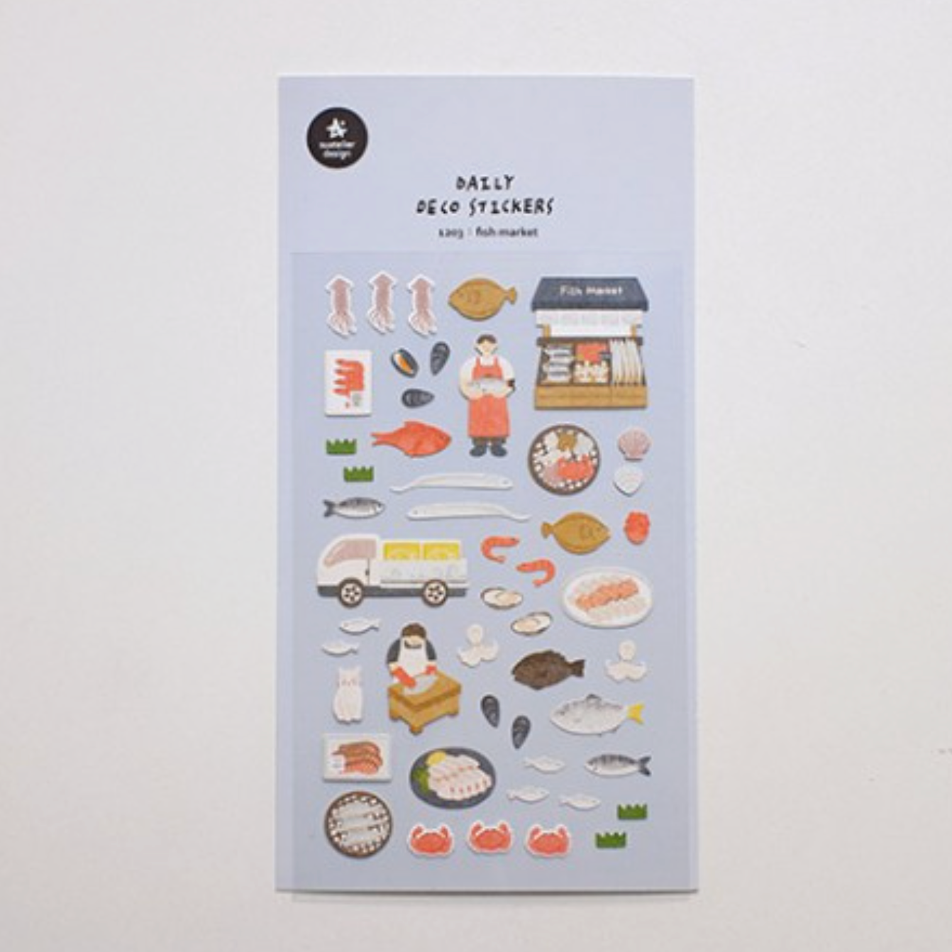 Suatelier Sticker - 1203 Fish Market
