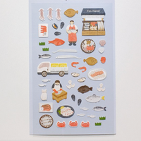 Suatelier Sticker - 1203 Fish Market