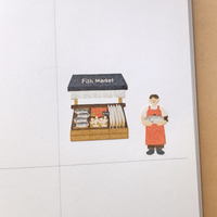 Suatelier Sticker - 1203 Fish Market