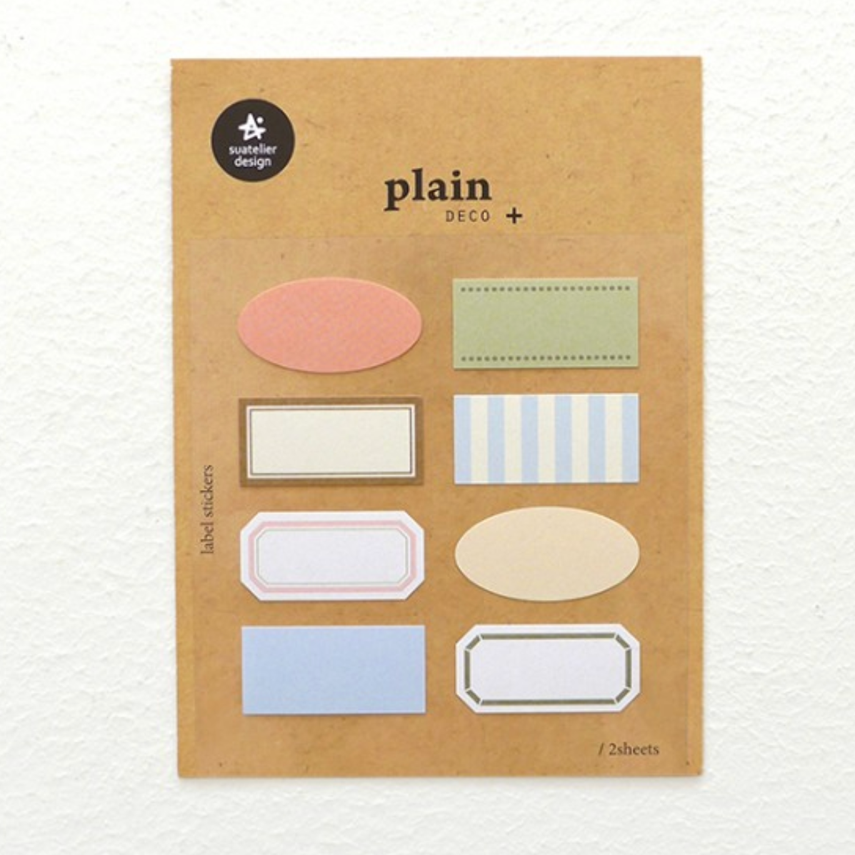 Suatelier Sticker - 1679, 1980 Plain.75, Plain.76