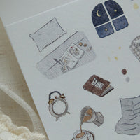 Wenyea's Illustration Sticker - Comfort