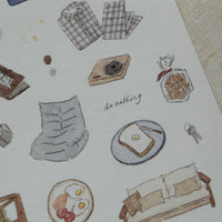 Wenyea's Illustration Sticker - Comfort