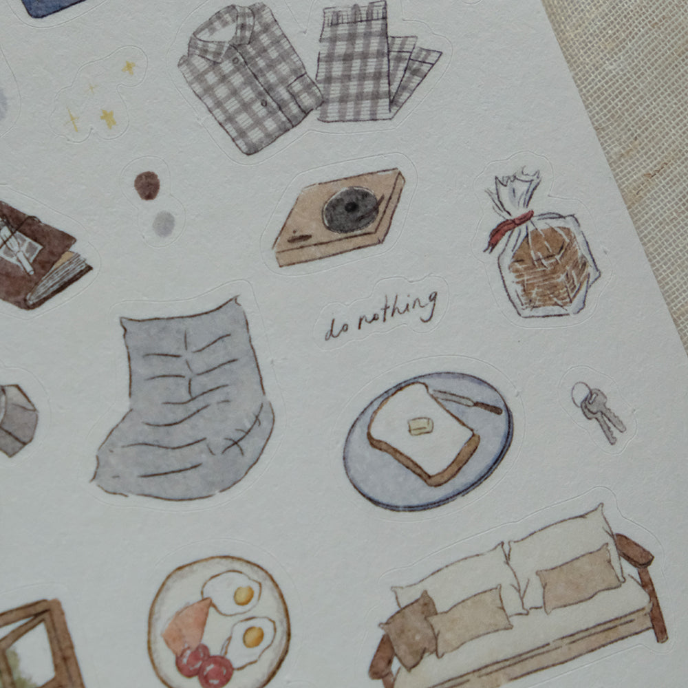 Wenyea's Illustration Sticker - Comfort