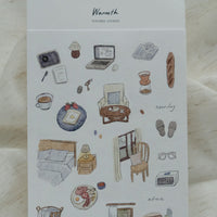 Wenyea's Illustration Sticker - Warmth