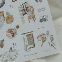 Wenyea's Illustration Sticker - Warmth