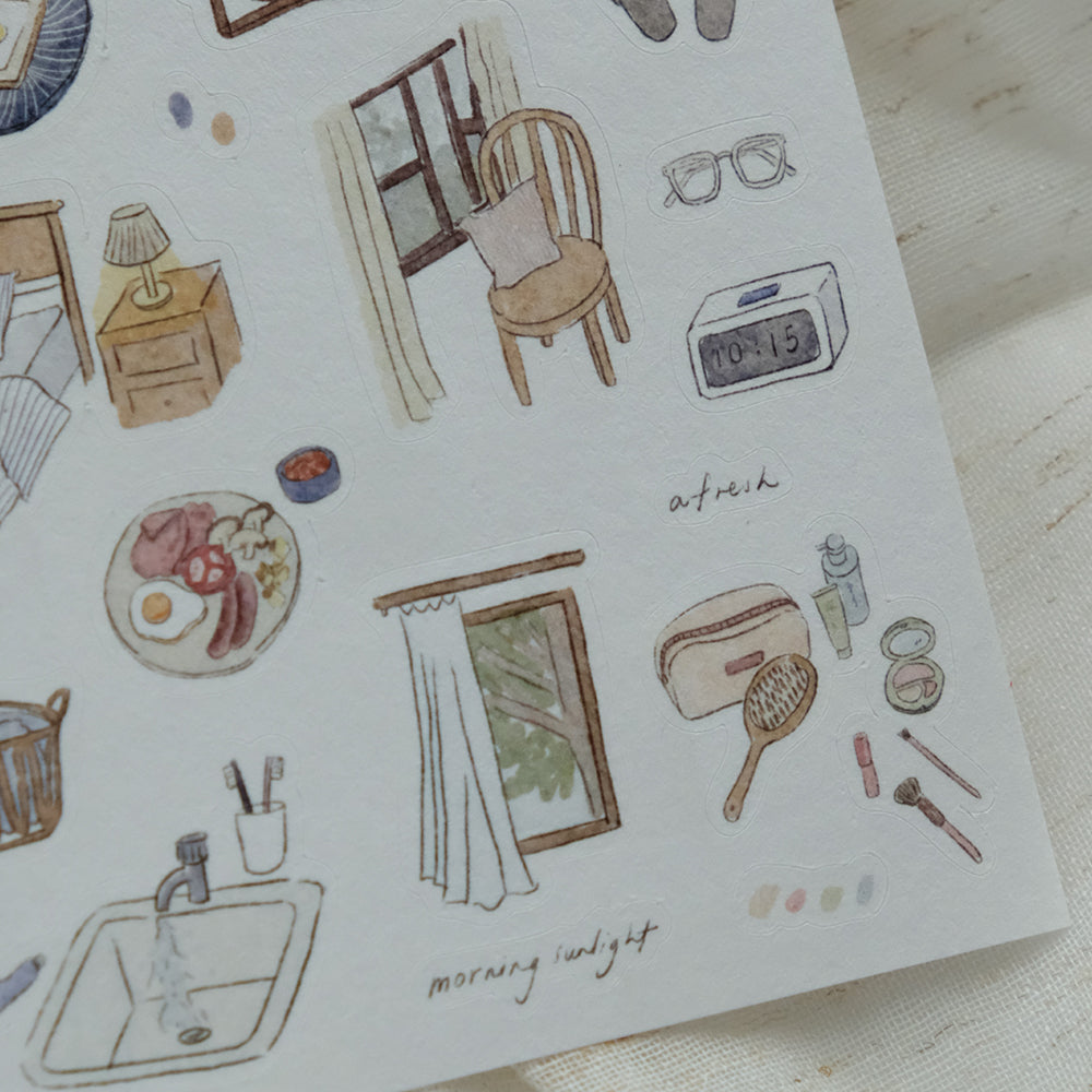 Wenyea's Illustration Sticker - Warmth
