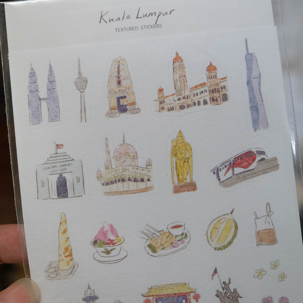 Wenyea's Illustration Sticker - Kuala Lumpur