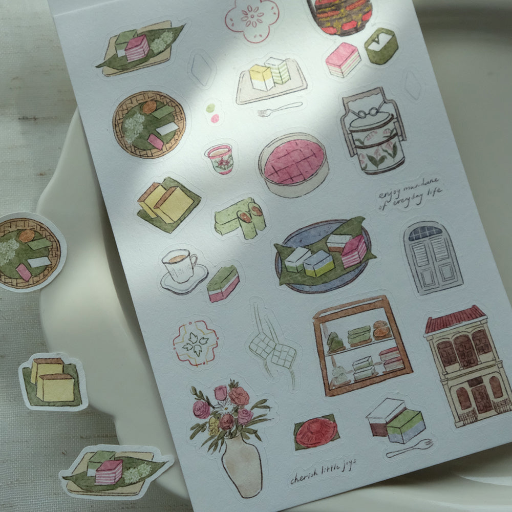 Wenyea's Illustration Sticker - Tiny Treats