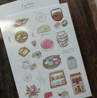 Wenyea's Illustration Sticker - Tiny Treats