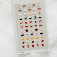 Suatelier 101 Mini Series Food.01 Sticker