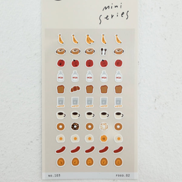 Suatelier 103 Mini Series Food.02 Sticker