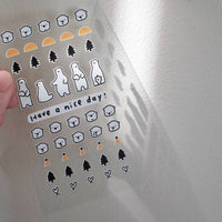 Suatelier 107 Mini Series Deco.02 Bear Sticker
