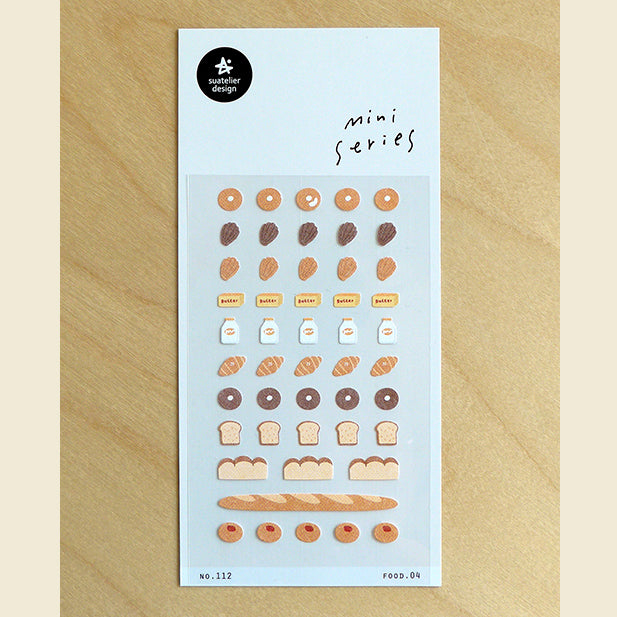 Korean Cute Suatelier Sticker - 112 Food.04