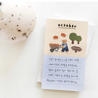 Korean Cute Suatelier Sticker - 1137 Ggumi Farm Sticker
