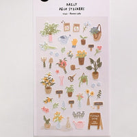 Korean Cute Suatelier Sticker - 1142 Flower Café