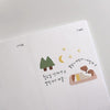 Korean Cute Suatelier Sticker - 1144 Lets Go Camping