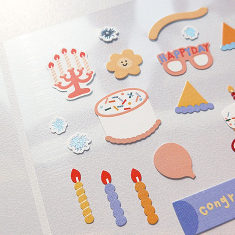 Suatelier 1533 Party Party Seal Sticker