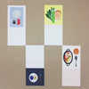 20-167 Nishi Shuku Japanese Mino Paper Memo Pad - Season