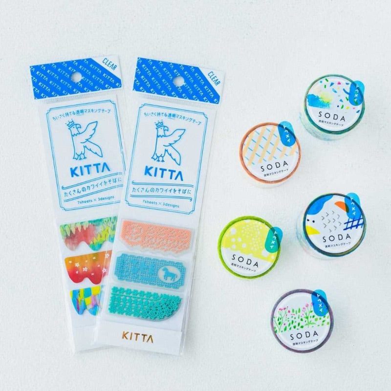 Hitotoki - KITTA Clear - KITT005 Scenery KITT006 Syrupy KITT007 Patch KITT008 Lace