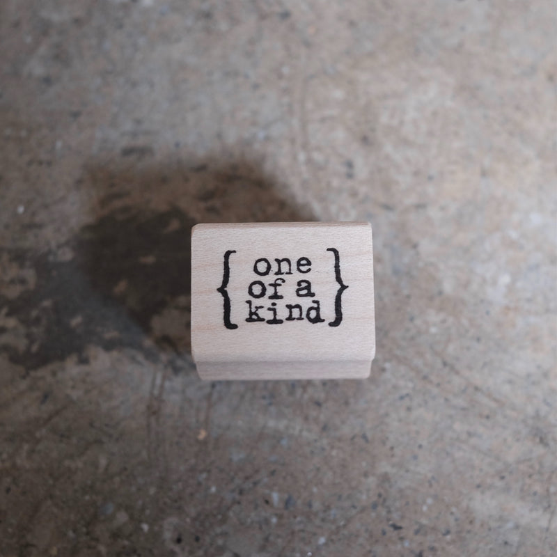 Catslife Press Rubber Stamp - One of a kind