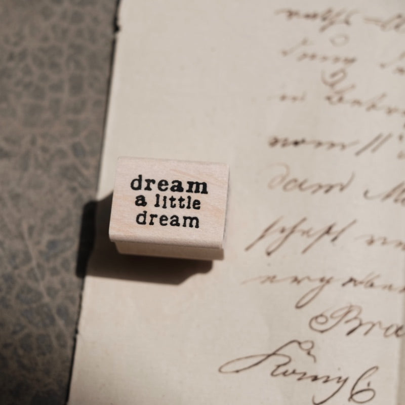 Catslife Press Rubber Stamp - Dream a little dream