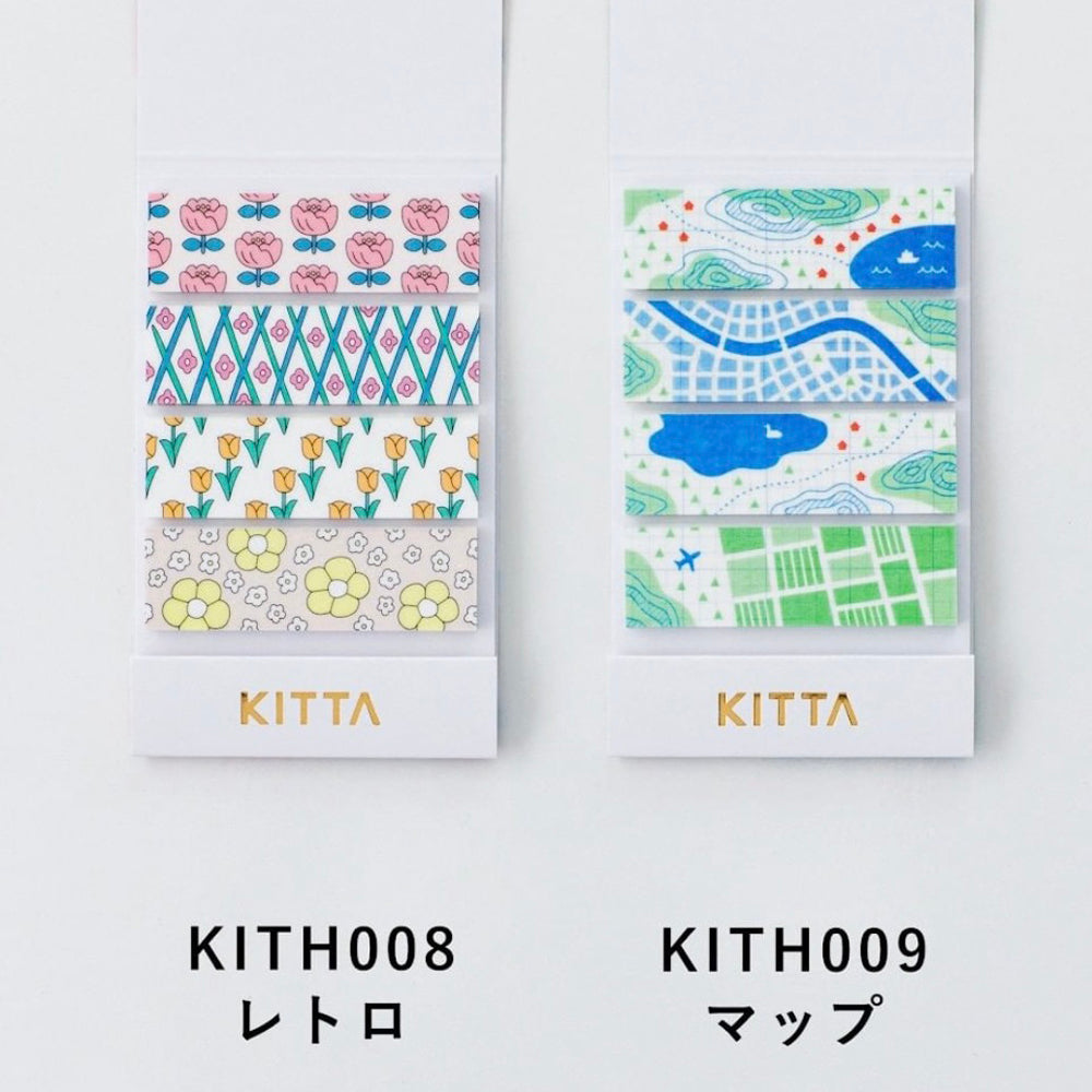 King Jim Hitotoki KITTA Basic - KITH008 Retro KITH009 Map