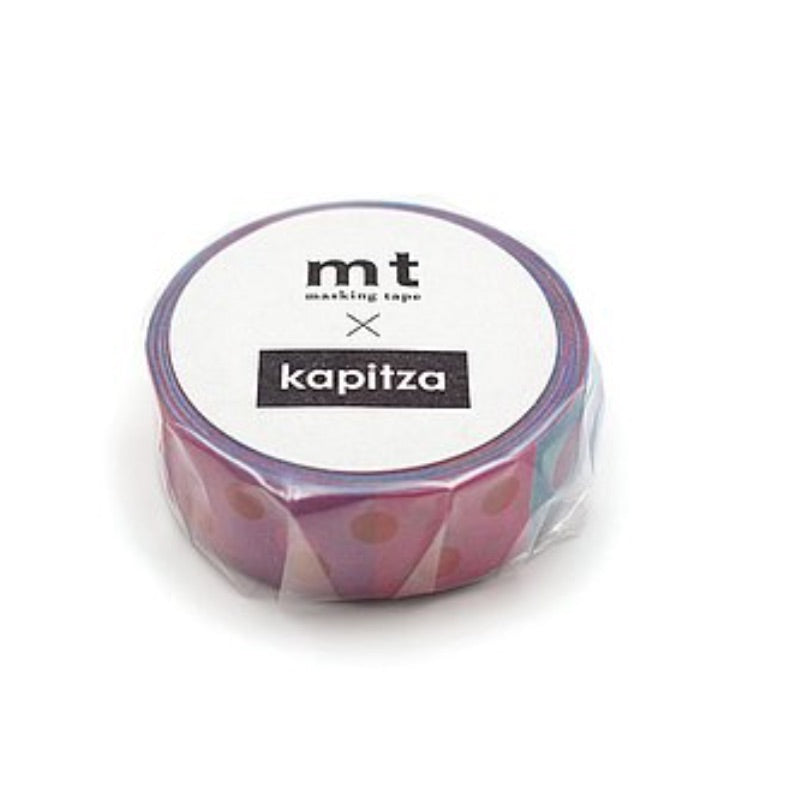 MT x Kapitza Washi Tape MTKAPI06 Polka Dot Vivid MTKAPI07 Polka Dot Ice MTKAPI08 Candy Stripe
