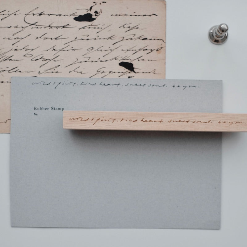 PC Rubber Stamp - Wild Spirit – Phavourite